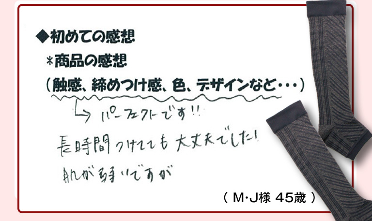 使用者の感想